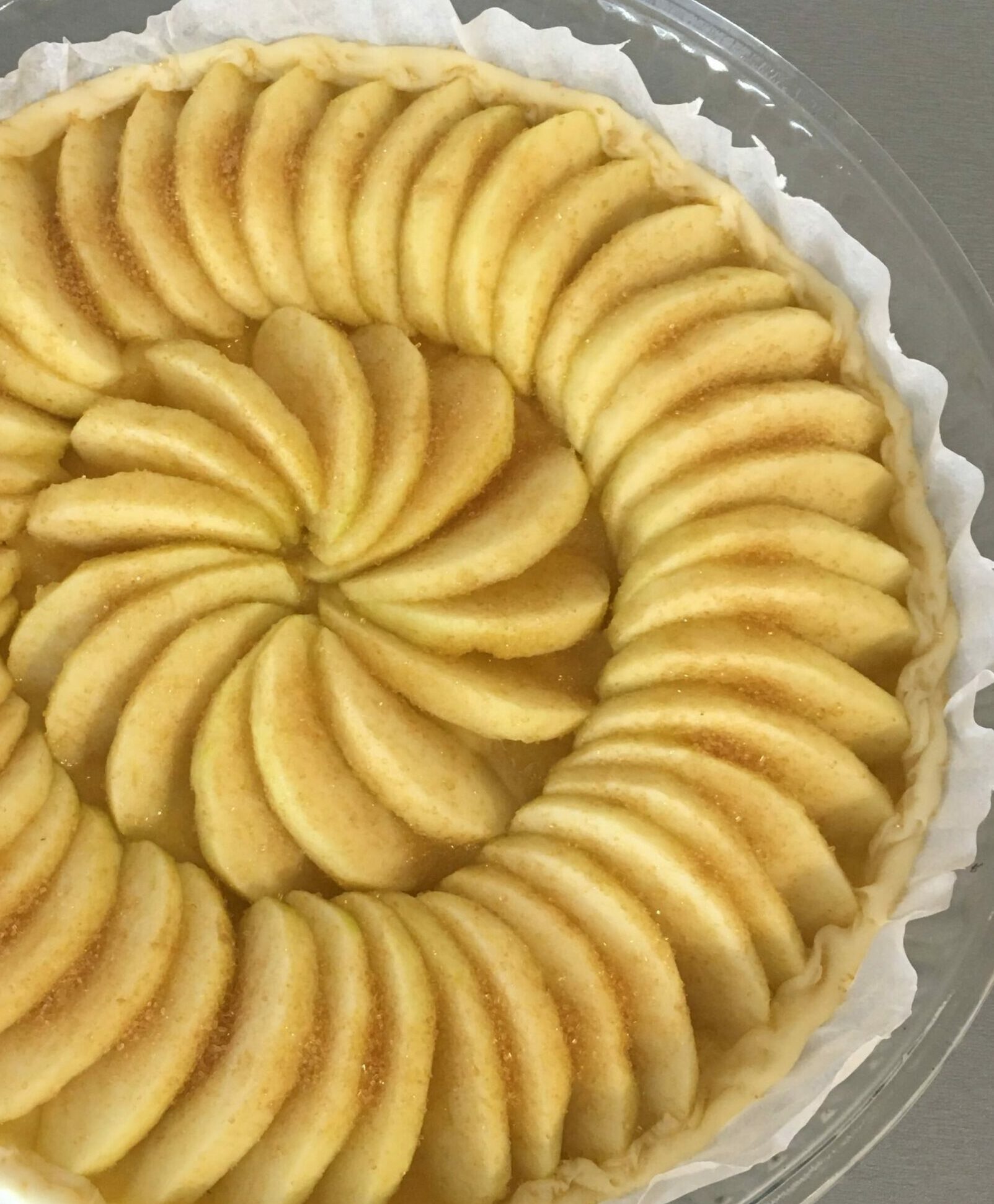 Tarte aux pommes